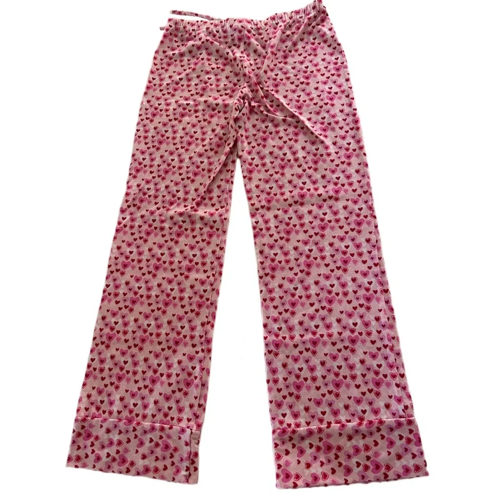🦋 5/$25 - Old Navy Pajama Pants - Vintage Heart Print - Size 12 (Girls)